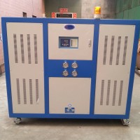 供应真空镀膜冷水机 镀膜玻璃生产冰水机 20HP水冷式冷水机 大和田牌DHT-020W冰水机