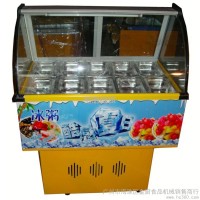 供应10格冰粥展示柜 冷藏柜 保鲜柜 哪里有冰粥展示柜 冰粥展示柜多少钱