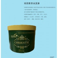 珂莉斯帝Kristie3KG餐饮专用桶装冰淇淋上海厂家