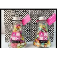 澳洲手工糖果瓶 锥形铝盖玻璃瓶 Candy糖果专用玻璃瓶 糖