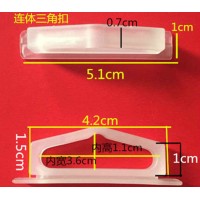 供应塑胶挂钩 飞机扣 展示盒挂钩 包装制品配附件
