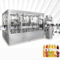 中姿果汁饮料机械生产线设备 果汁饮料灌装机