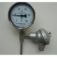 WSS-481专业温度仪表WSS-481带热电偶（阻）、温度变送器的双金属温度计 双金属温度计**