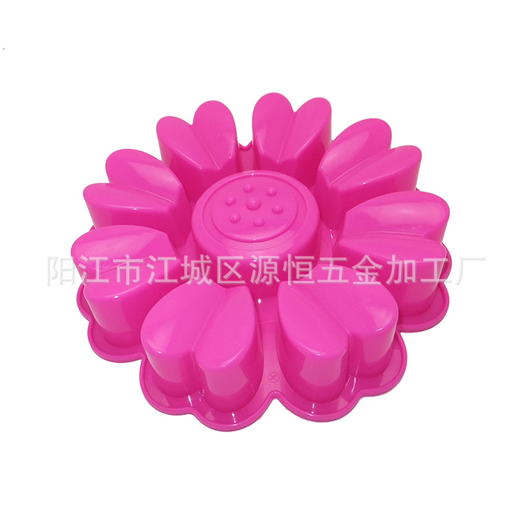 太阳花硅胶蛋糕模